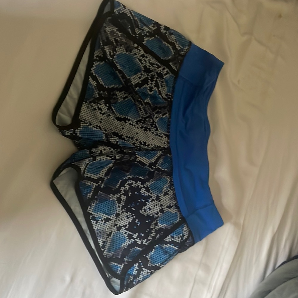 Lululemon lined shorts. Discontinued print